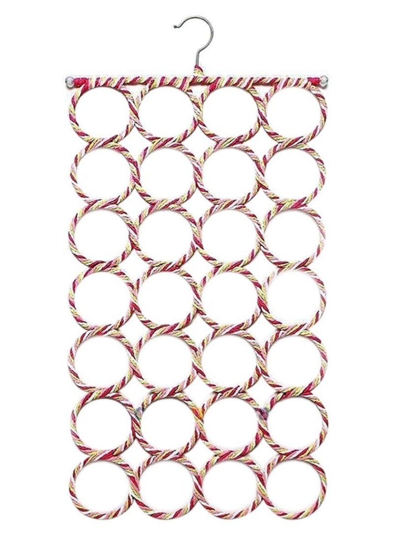 منظم للشالات من 28 فتحة متعدد الألوان